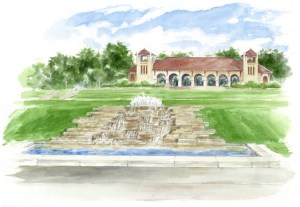 Forest Park World's Fair Pavillion artwork